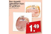 bon appetit gebakken ham