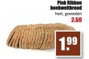 pink ribbon boekweitbrood