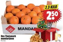 ons thuismerk mandarijnen
