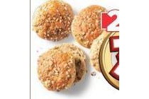 reuze mueslibollen of appel kaneelbollen