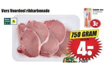 vers voordeel ribkarbonade