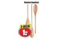 houten lepelset