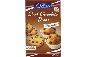 dark chocolade drops