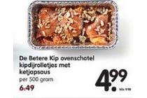 de betere kip ovenschotel kipdijrolletjes met ketjapsaus