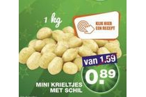 mini krieltjes met schil