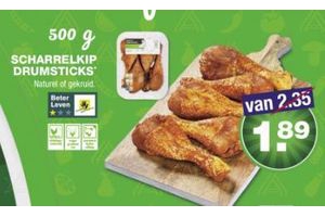 scharrelkip drumsticks