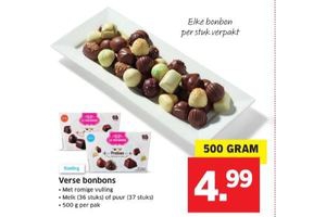 verse bonbons per 500 gram nu eur4 99