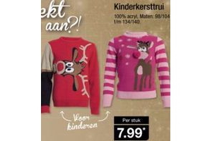 kinder kersttrui