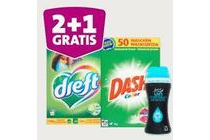 lenor unstoppables dash pods dash poeder 50 wasbeurten of dreft