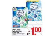 witte reus toiletblokken of wc gel