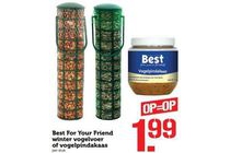 best for your friend winter vogelvoer of vogelpindakaas
