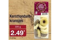 kerstfondantkransjes
