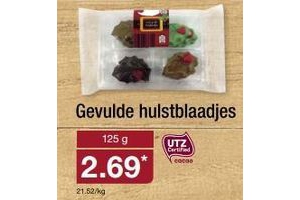 gevulde hulstblaadjes