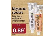 mayonaise specials