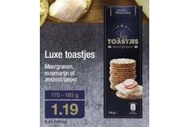 luxe toastjes