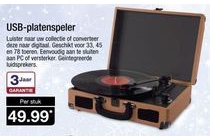 usb platenspeler