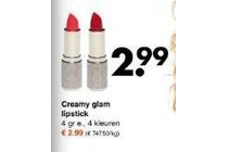 creamy glam lipstick