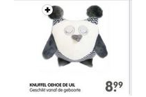 knuffel oehoe de uil