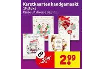 kerstkaarten handgemaakt