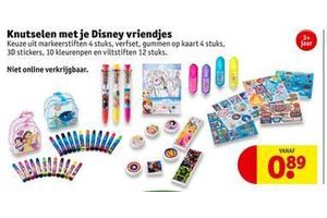 knutselen met je disney vriendjes