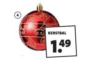 kerstbal glas