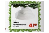 sneeuw kerstboomkleed