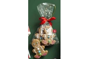 mini gingerbread mannetjes of huisjes