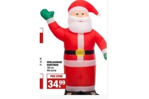 opblaasbare kerstman