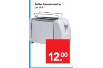 adler broodrooster