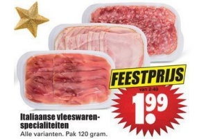 italiaanse vleeswaren specialiteiten
