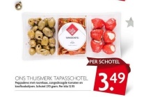 ons thuismerk tapasschotel