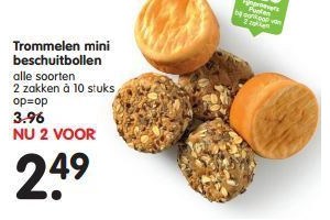 trommelen mini beschuitbollen