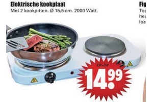 elektrische kookplaat