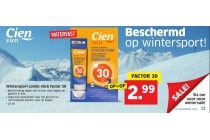 cien sun watervast nu voor maar eur2 99