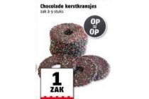 chocolade kerstkransjes