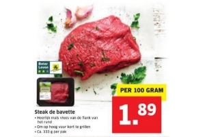steak de bavette