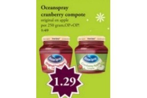 oceanspray cranberry compote