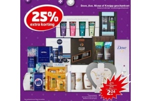 dove axe nivea of kneipp geschenkset