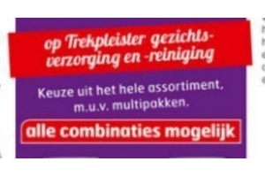 trekpleister gezichtsverzorging en reiniging