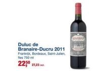 duluc de branaire ducru 2011
