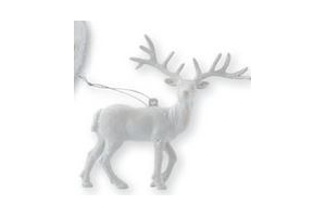 kerst hanger plastic rendier