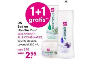 da bad en douche puur