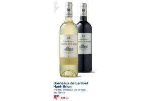 bordeaux de larrivet haut brion