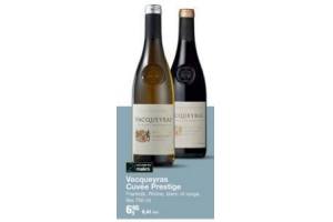 vacqueyras cuvee prestige
