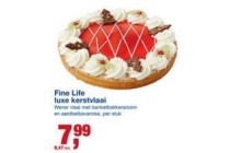 fine life luxe kerstvlaai