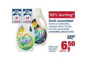 dreft wasmiddel