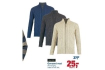tailor en son gevoerd vest