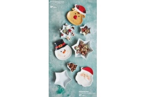 bord kerstgezicht
