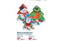 bord kerstboom