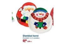dienblad kerst
